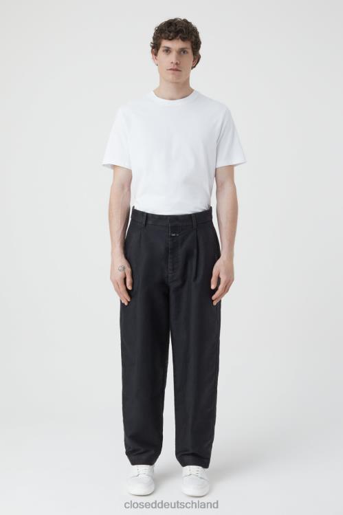 Kleidung Schwarz 0RP8Z815 CLOSED Hosenstil Blomberg weit Männer