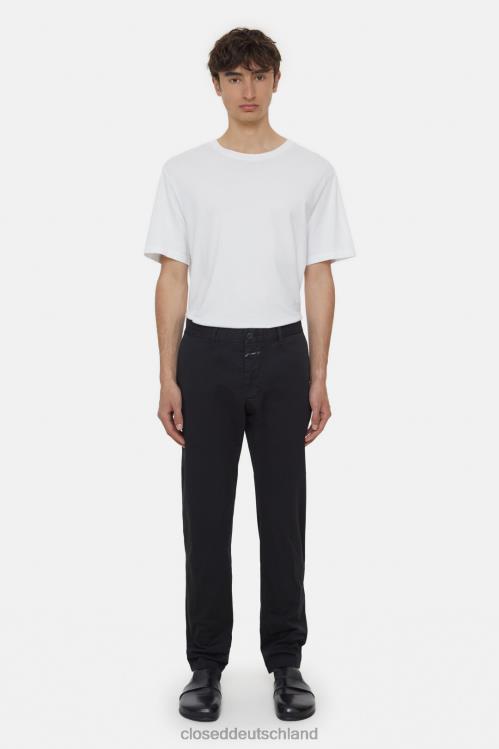 Kleidung Schwarz 0RP8Z854 CLOSED Clifton Slim im Chino-Stil Männer