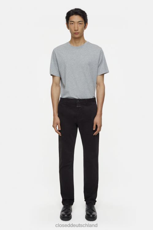 Kleidung Schwarz 0RP8Z859 CLOSED Hosenstil Clifton Slim Chino Männer