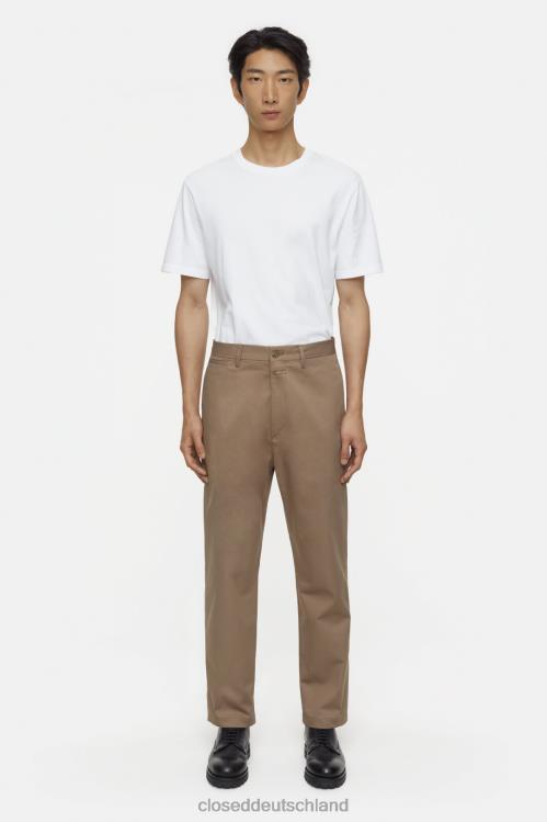 Kleidung alte Kiefer 0RP8Z827 CLOSED Hose im Tacoma-Stil, konisch zulaufend Männer