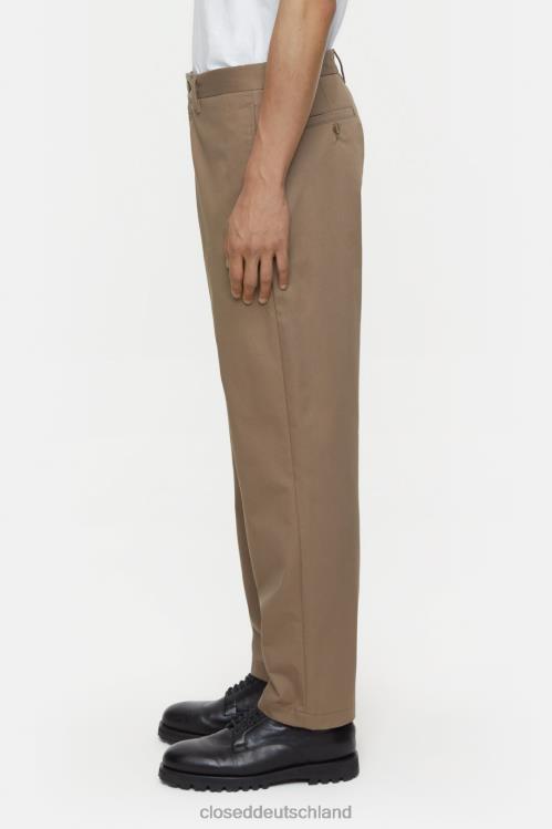 Kleidung alte Kiefer 0RP8Z827 CLOSED Hose im Tacoma-Stil, konisch zulaufend Männer