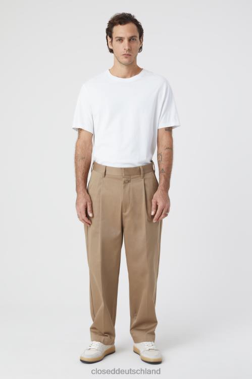 Kleidung brauner Zucker 0RP8Z816 CLOSED Hosenstil Blomberg weit Männer