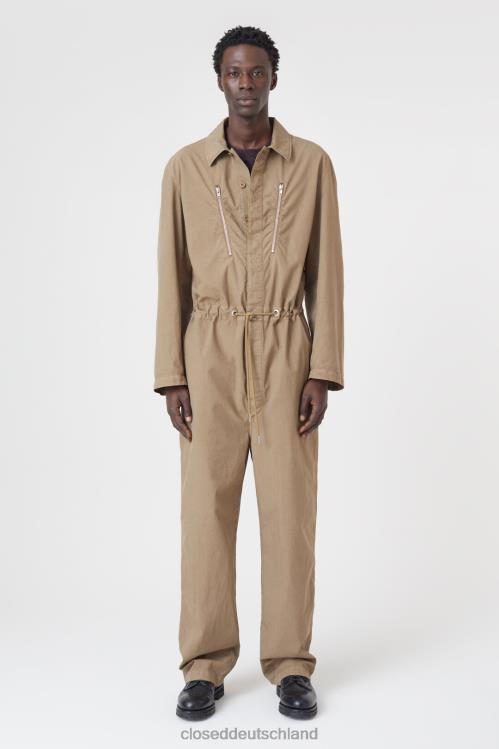 Kleidung brauner Zucker 0RP8Z845 CLOSED Overall Männer
