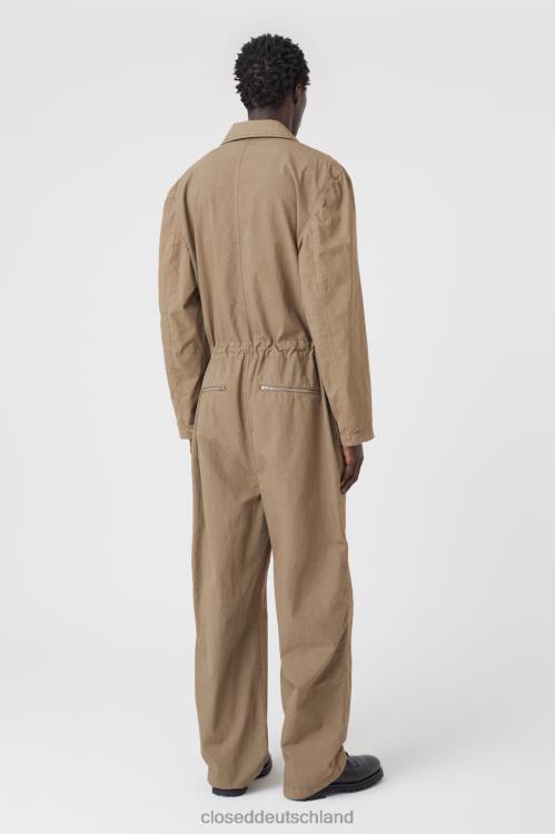 Kleidung brauner Zucker 0RP8Z845 CLOSED Overall Männer