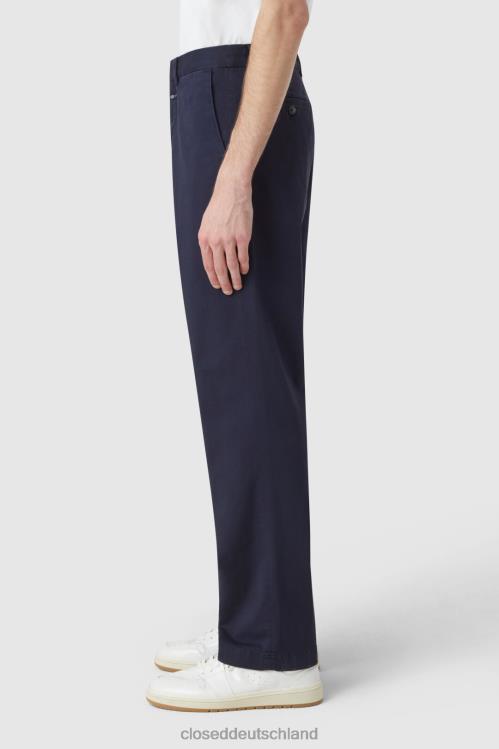 Kleidung dunkle Nacht 0RP8Z1988 CLOSED Hosenstil Nassau gerade Männer