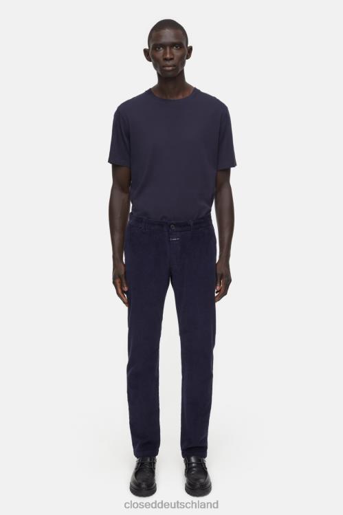 Kleidung dunkle Nacht 0RP8Z866 CLOSED Hosenstil Clifton Slim Männer