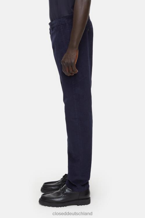 Kleidung dunkle Nacht 0RP8Z866 CLOSED Hosenstil Clifton Slim Männer