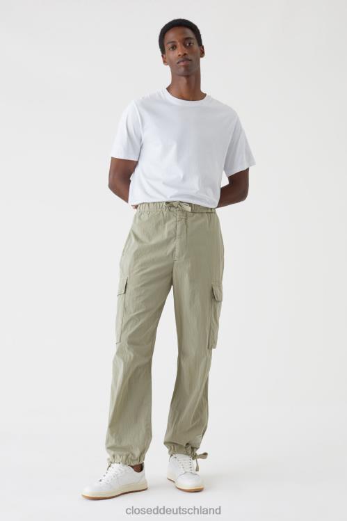 Kleidung helles Moosgrün 0RP8Z1970 CLOSED Hose im Freeport-Stil, weit Männer