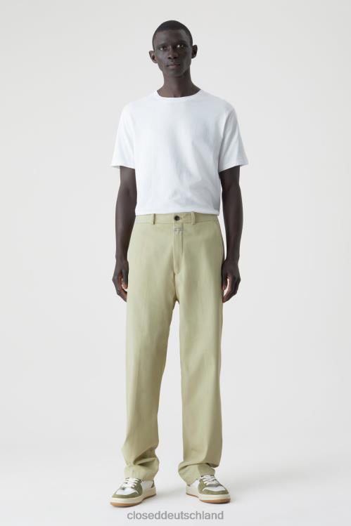 Kleidung helles Moosgrün 0RP8Z1978 CLOSED Hose im Livington-Stil, weit Männer