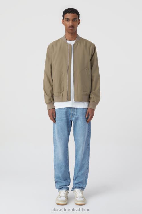 Kleidung Afrikanischer Sand 0RP8Z2023 CLOSED leichter Baumwollblouson Männer