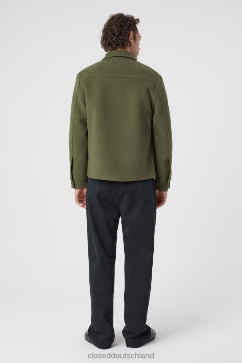 Kleidung Armeegrün 0RP8Z872 CLOSED Doubleface-Jacke Männer