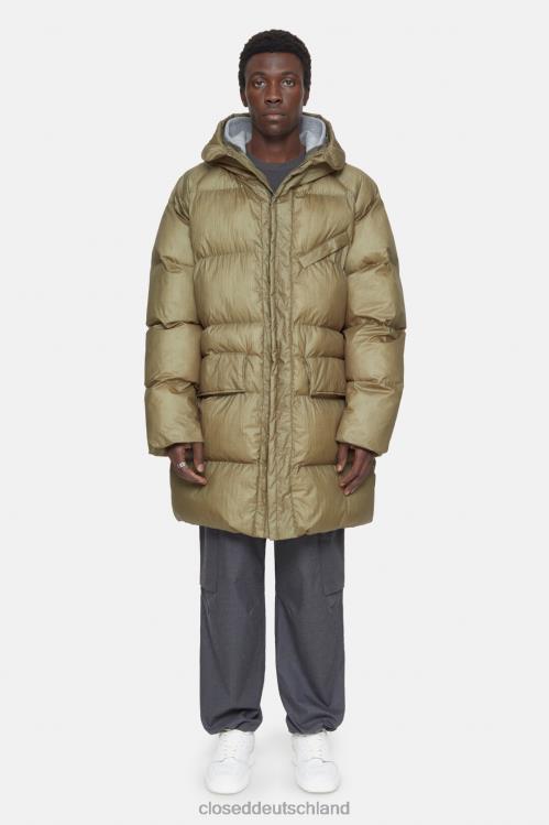 Kleidung Industriegrün 0RP8Z876 CLOSED Puffermantel Männer