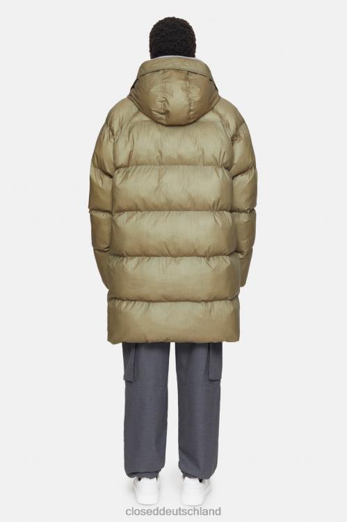 Kleidung Industriegrün 0RP8Z876 CLOSED Puffermantel Männer