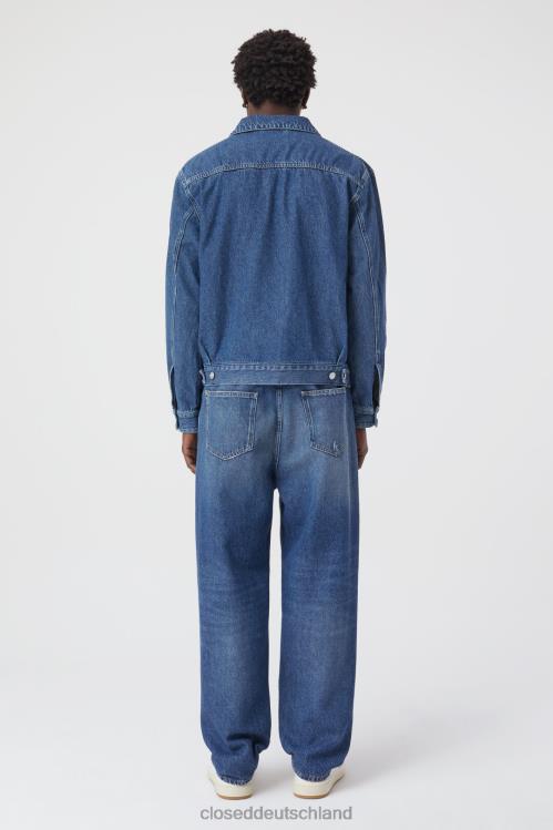 Kleidung Mittelblau 0RP8Z2028 CLOSED Trucker-Jacke Männer