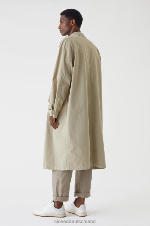 Kleidung Schilfbeige 0RP8Z2033 CLOSED Staubmantel Männer