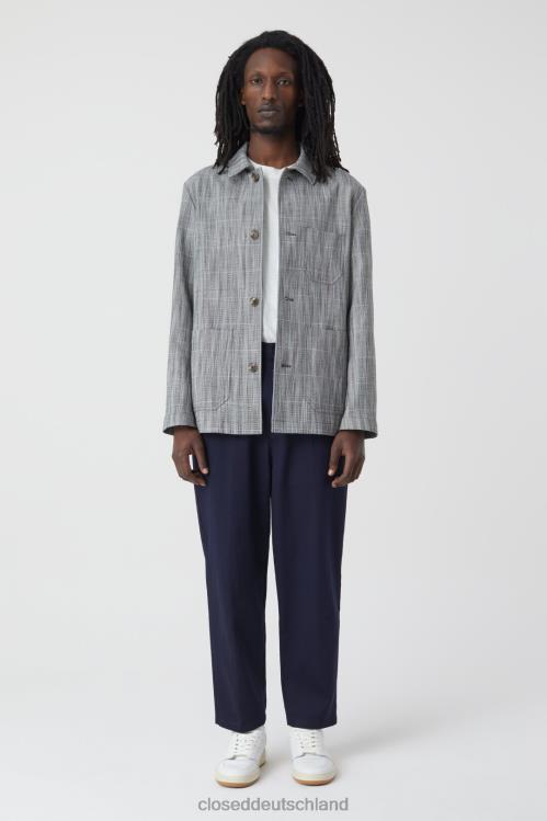 Kleidung Schwarz 0RP8Z2041 CLOSED Arbeiterjacke Männer