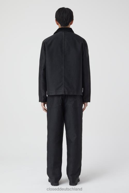 Kleidung Schwarz 0RP8Z871 CLOSED Arbeitsjacke Männer