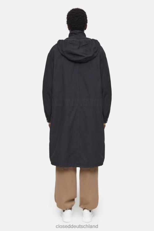 Kleidung Schwarz 0RP8Z890 CLOSED Steppparka Männer