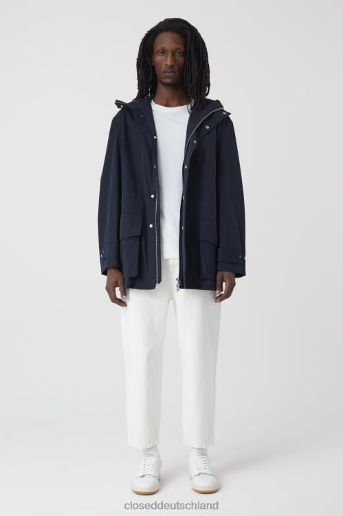 Kleidung dunkle Nacht 0RP8Z2035 CLOSED Parka Männer