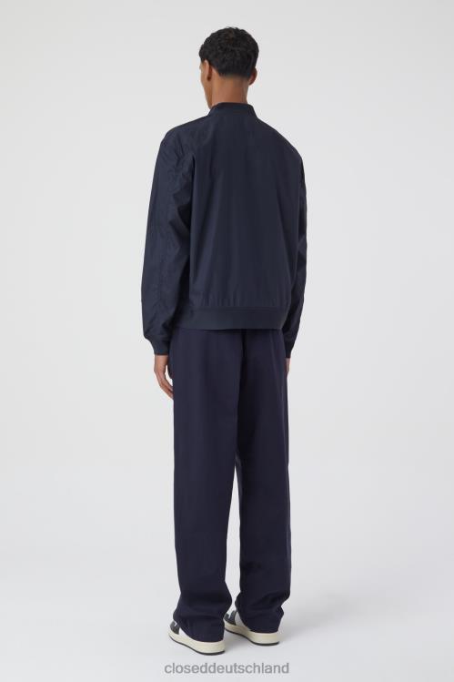 Kleidung dunkle Nacht 0RP8Z2037 CLOSED Bomberjacke Männer