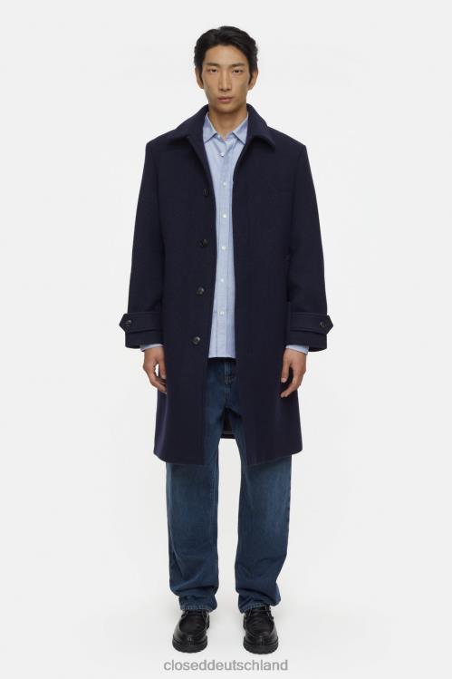 Kleidung dunkle Nacht 0RP8Z884 CLOSED Auto Mantel Männer