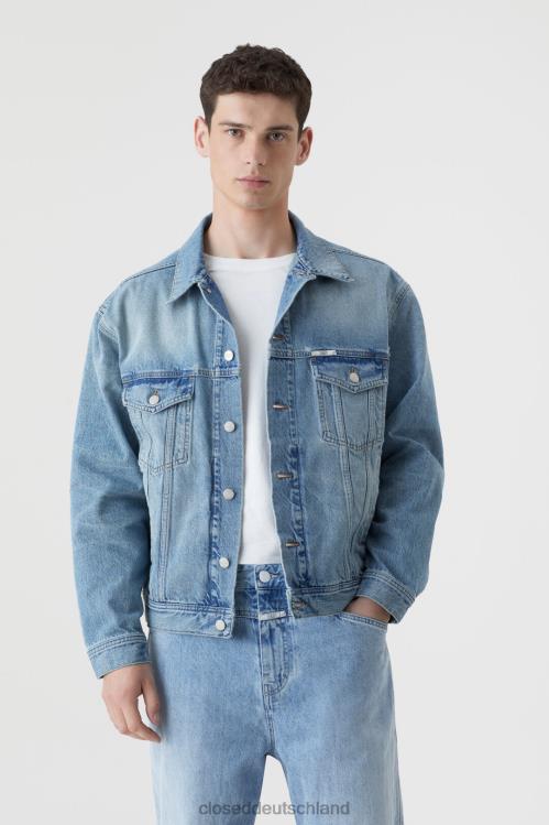 Kleidung hellblau 0RP8Z2029 CLOSED Jacke Männer
