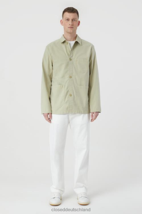 Kleidung helles Moosgrün 0RP8Z2040 CLOSED Arbeiterjacke Männer