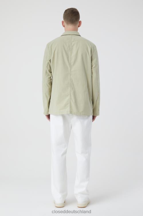Kleidung helles Moosgrün 0RP8Z2040 CLOSED Arbeiterjacke Männer