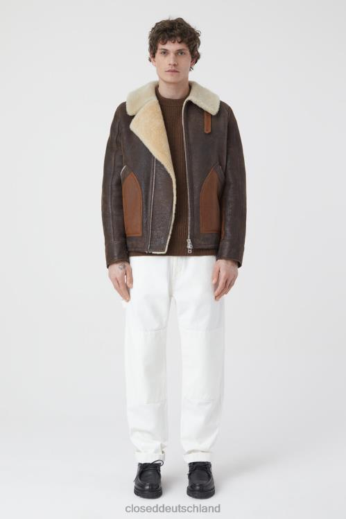 Kleidung reiche Erde 0RP8Z885 CLOSED Jacke aus Lammfell Männer