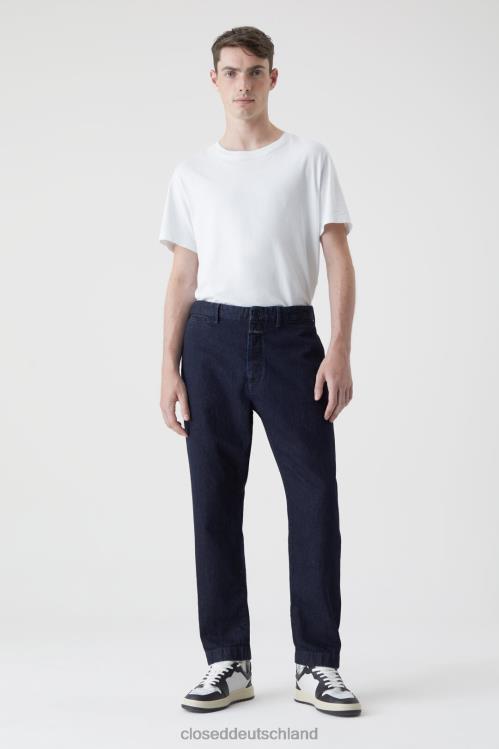 Kleidung Dunkelblau 0RP8Z1931 CLOSED konisch zulaufender Tacoma-Jeansstil Männer