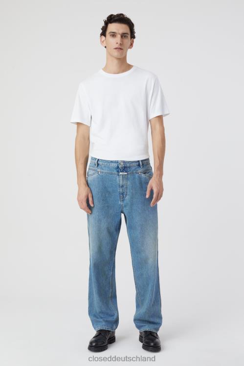 Kleidung Mittelblau 0RP8Z785 CLOSED Denim-Stil, extrem locker Männer