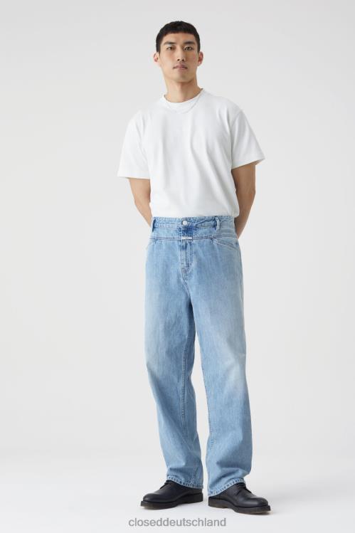 Kleidung hellblau 0RP8Z1925 CLOSED Denim-Stil, extrem locker Männer