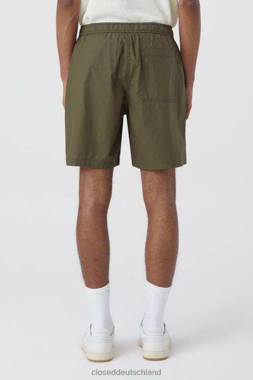 Kleidung Mangoldgrün 0RP8Z2002 CLOSED Baumwollshorts Männer