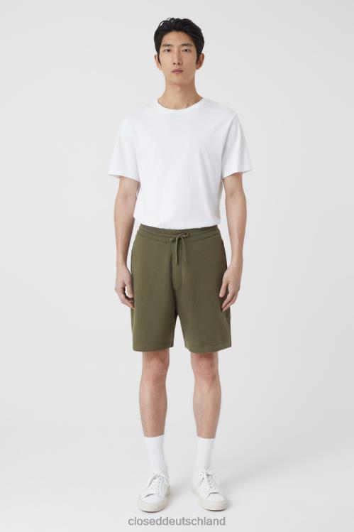 Kleidung Mangoldgrün 0RP8Z2011 CLOSED Sweat-Shorts Männer