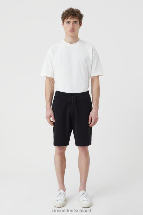 Kleidung Schwarz 0RP8Z2012 CLOSED Sweat-Shorts Männer