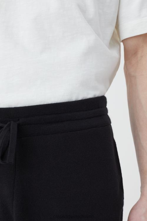 Kleidung Schwarz 0RP8Z2012 CLOSED Sweat-Shorts Männer