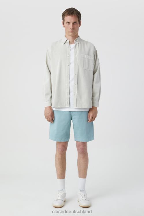 Kleidung blaue Agave 0RP8Z1998 CLOSED Chino-Shorts Männer