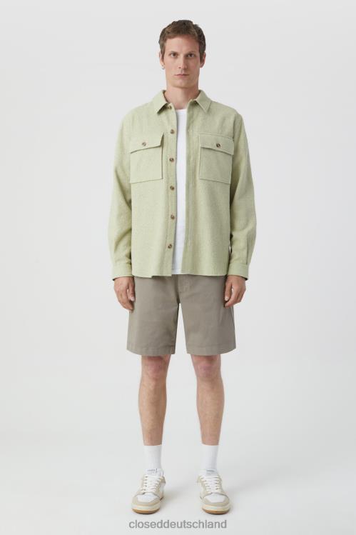 Kleidung graues Furnier 0RP8Z1994 CLOSED Chino-Shorts Männer