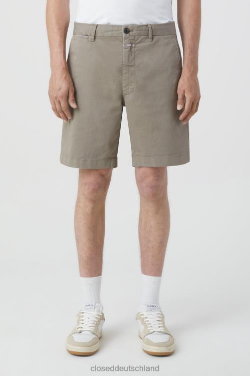 Kleidung graues Furnier 0RP8Z1994 CLOSED Chino-Shorts Männer