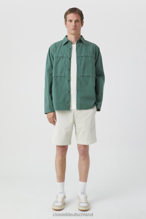 Kleidung saftiges Grün 0RP8Z1995 CLOSED Chino-Shorts Männer