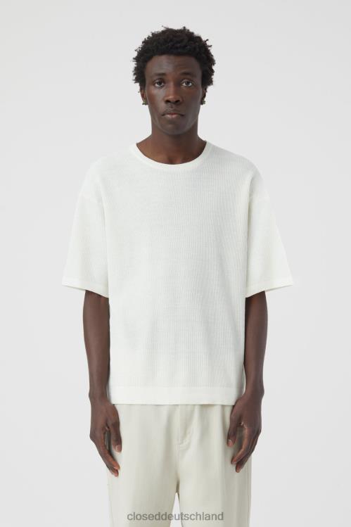 Kleidung Elfenbein 0RP8Z2066 CLOSED Strickshirt Männer