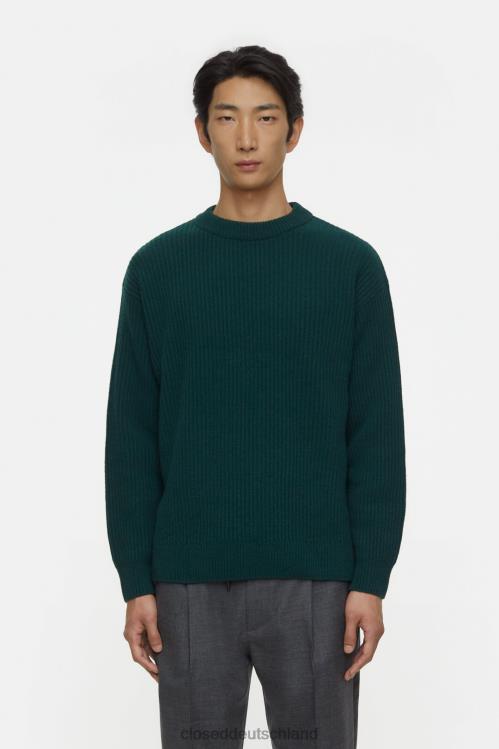 Kleidung Farngrün 0RP8Z906 CLOSED gestrickter Pullover Männer