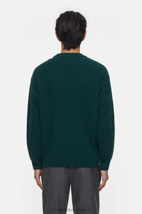 Kleidung Farngrün 0RP8Z906 CLOSED gestrickter Pullover Männer