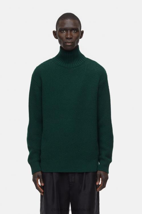 Kleidung Farngrün 0RP8Z910 CLOSED Rollkragenpulli Männer