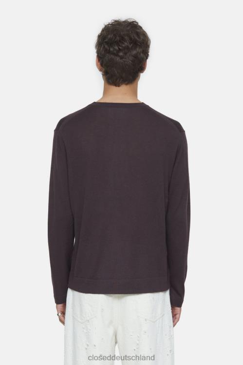 Kleidung Feige lila 0RP8Z967 CLOSED Kaschmirpullover Männer