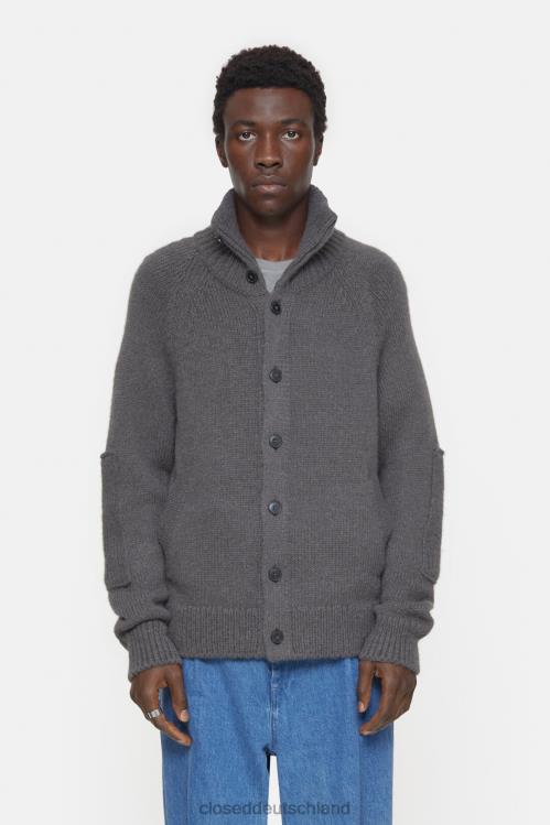 Kleidung Holzkohle 0RP8Z946 CLOSED Rollkragenpullover Männer