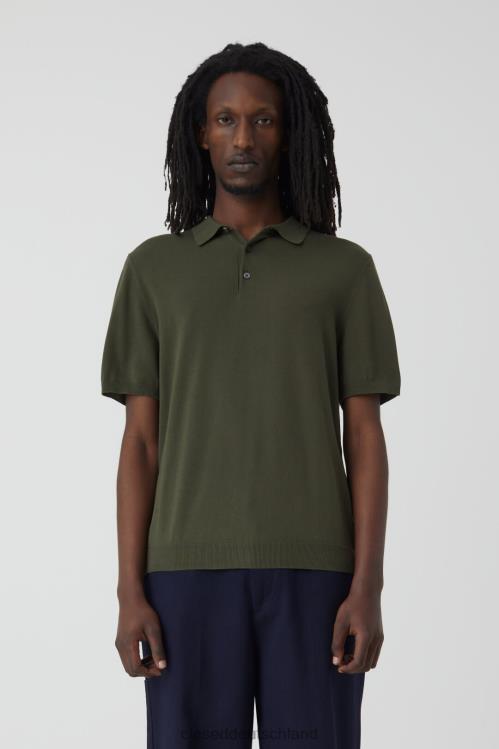 Kleidung Mangoldgrün 0RP8Z2051 CLOSED Poloshirt aus Strick Männer