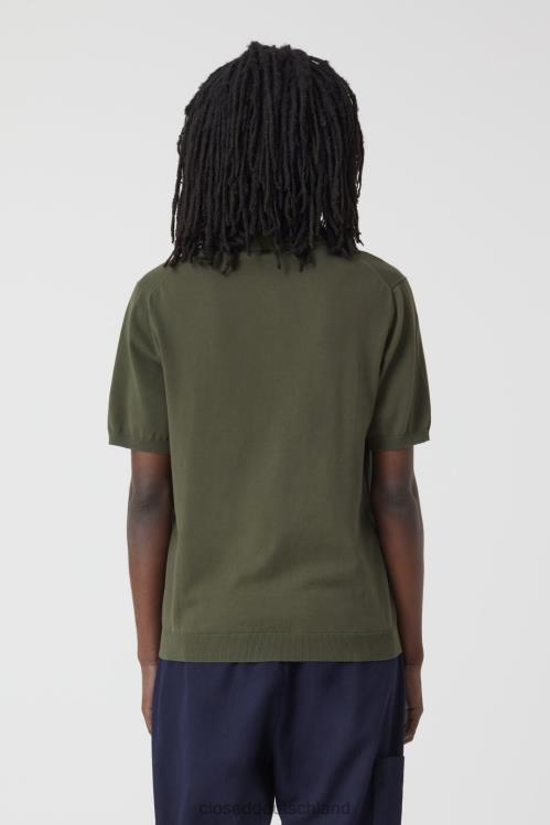 Kleidung Mangoldgrün 0RP8Z2051 CLOSED Poloshirt aus Strick Männer