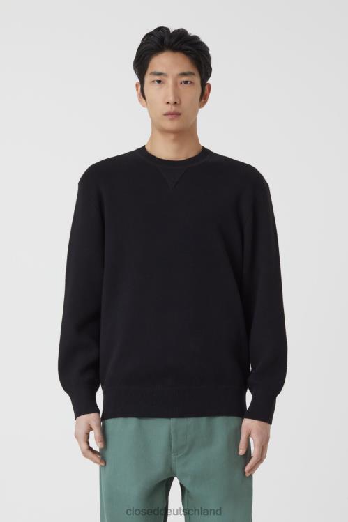 Kleidung Schwarz 0RP8Z2071 CLOSED Strickpullover Männer