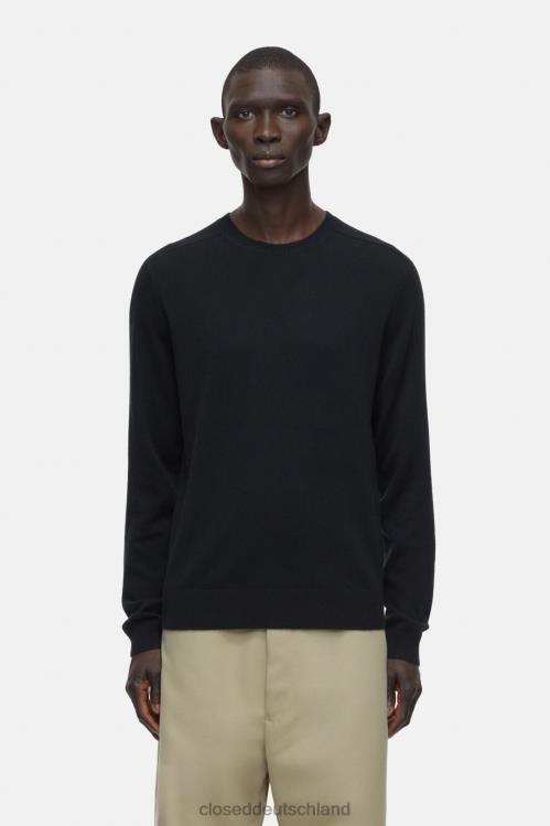Kleidung Schwarz 0RP8Z931 CLOSED Kaschmirpullover Männer